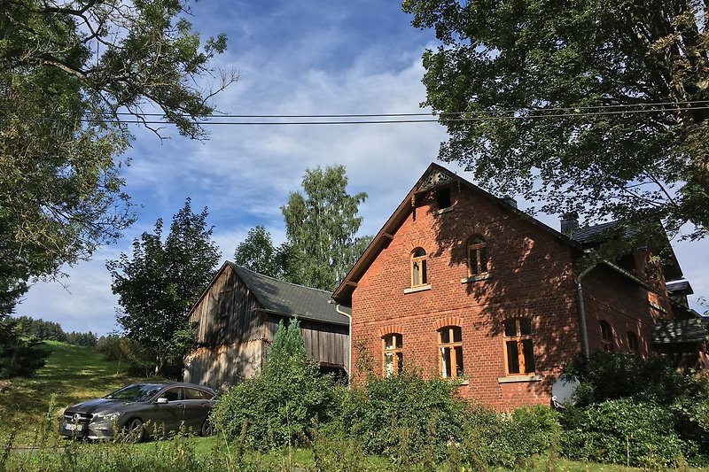 Landhaus Vogtland im idyllischen Gürth im Sommer