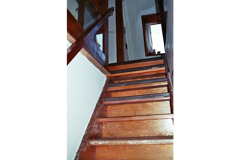 The stairs to the 1st floor.