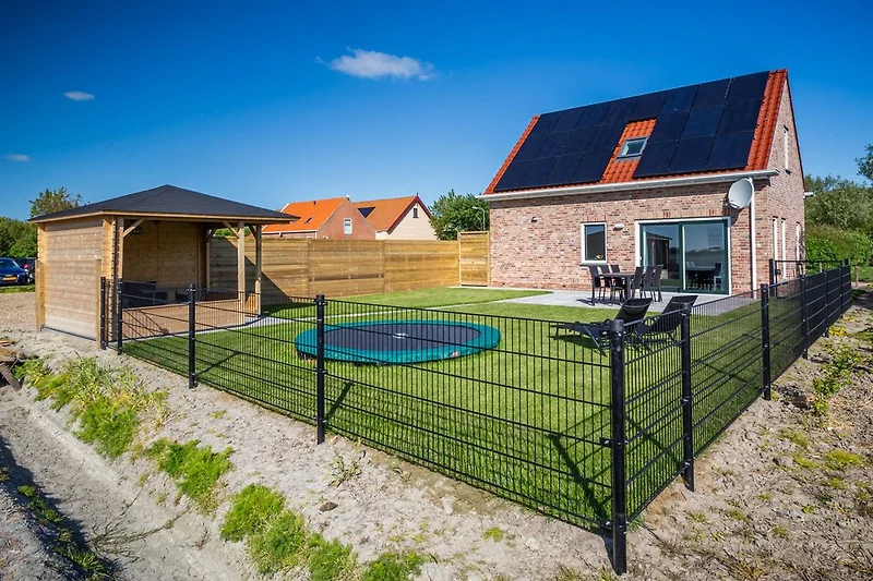 De tuin op het zuiden