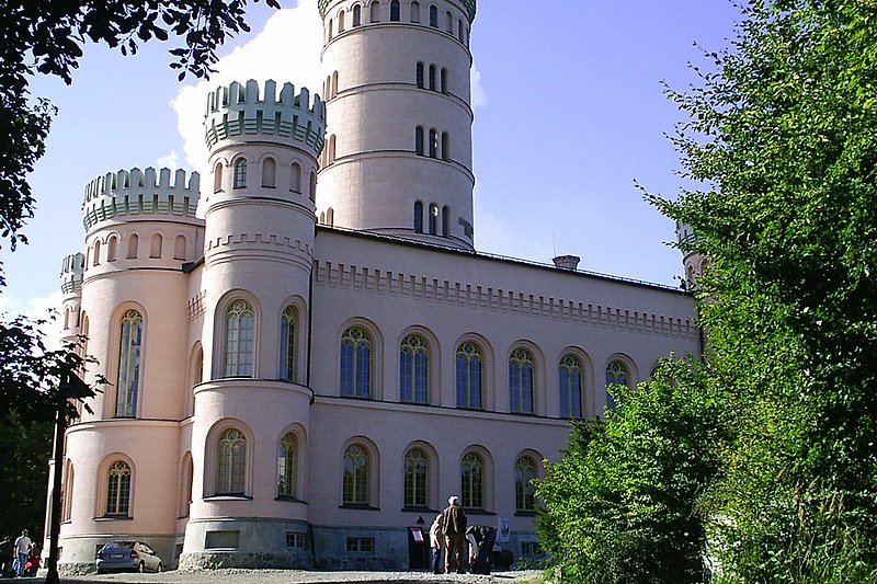 Das Jagdschloss Granitz bei Binz.