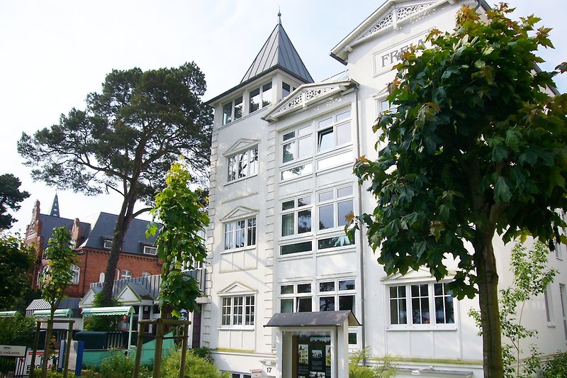 Die Villa Freia in Binz.