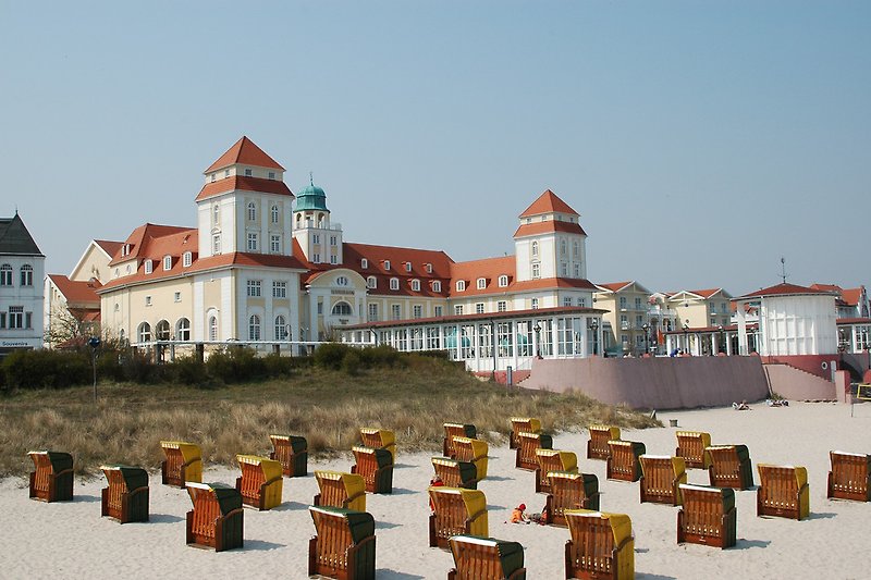 The spa house in Binz.