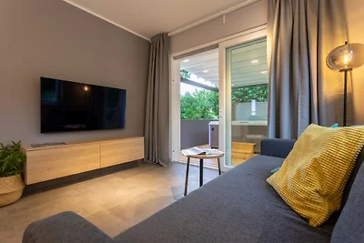 Wohnung mit Whirlpool im Freien