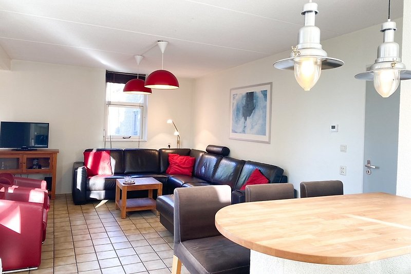 Wohnzimmer mit Sitzecke