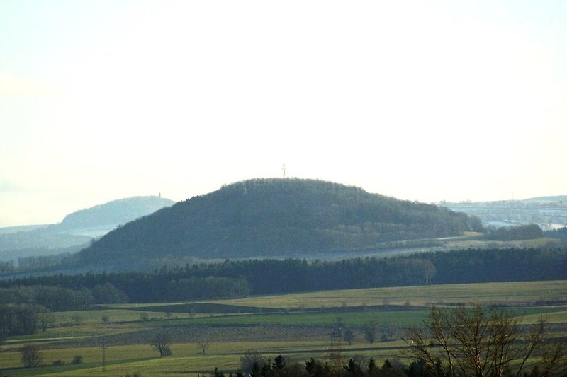 Gebirgsblick (Hinten Geising -Altenberg vorn Luchberg)
