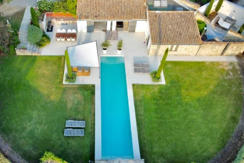 Piscina e casa della piscina maison bertuli