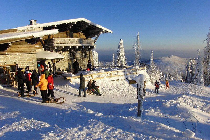 Skihütte am Großen Arber