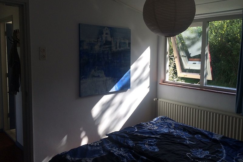 Morgensonne im Schlafzimmer