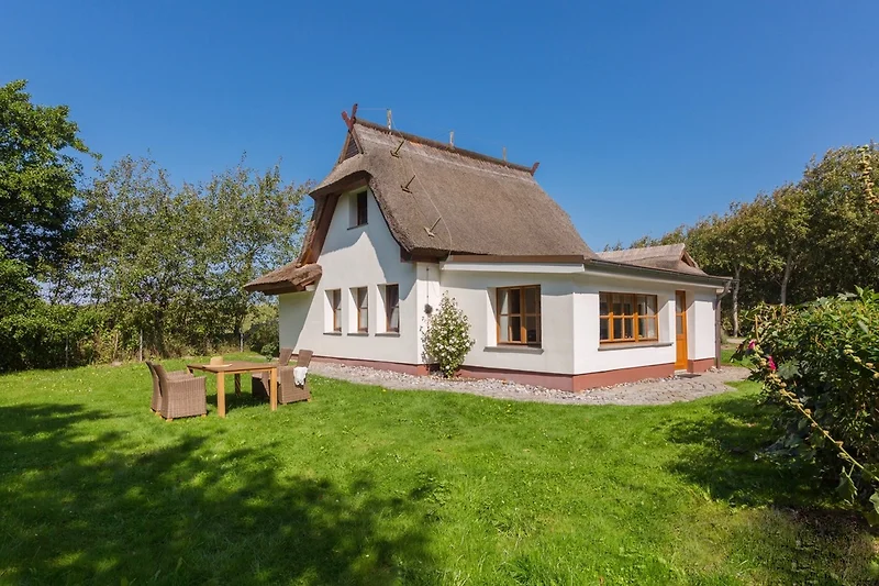 Strandhaus Schröder direkt hinter dem Deich