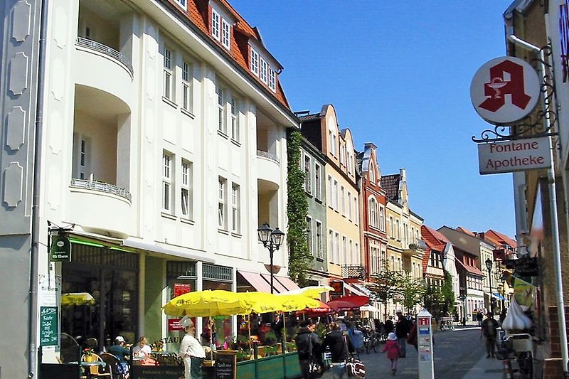 Your holiday destination: The city center of Waren (Müritz)