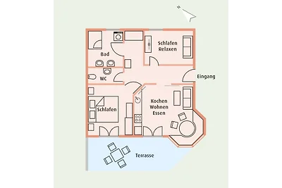 Schmucke Wohnung - sonnig gelegen