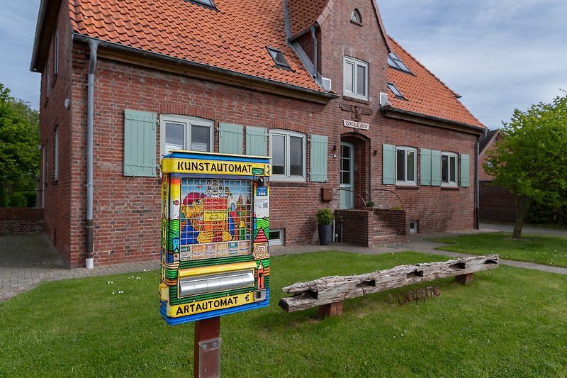 Zollhaus mit Kunstautomaten