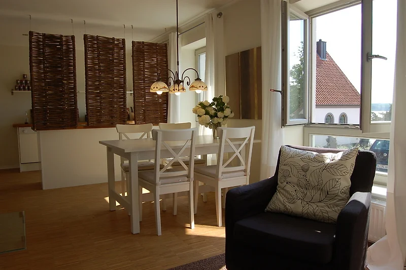 Vakantiewoning met uitzicht op de Schlei