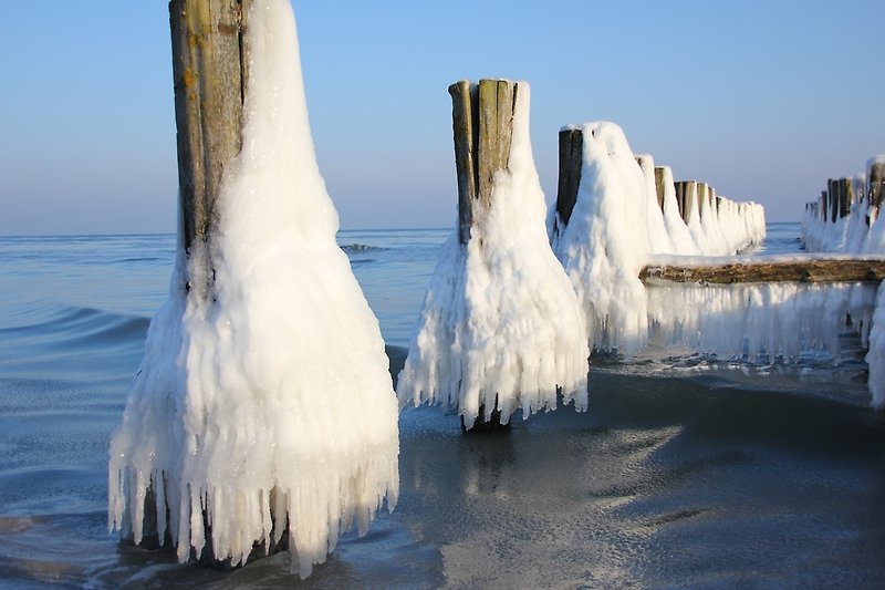 Oostzee in de winter
