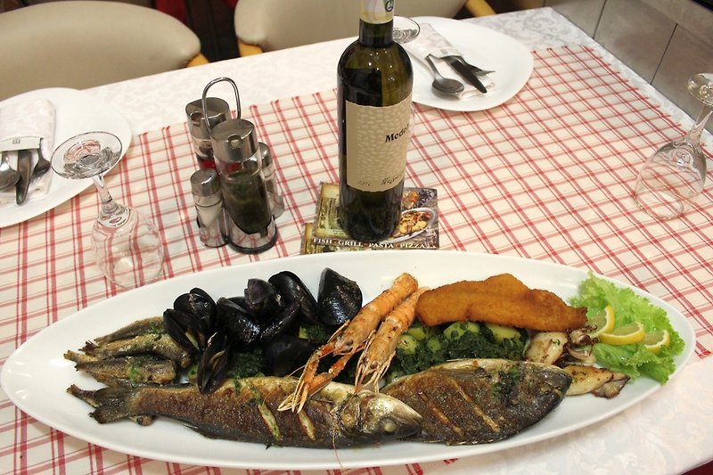 Rich gastronomy offer in Pula