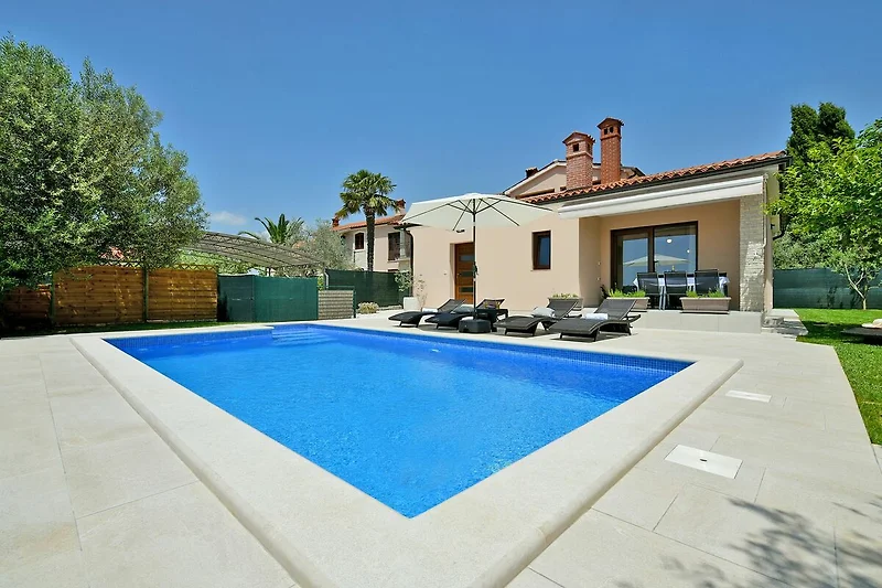 Pool, Palmen und Sonnenliegen – Erholung pur im Boutique-Hotel!