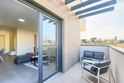 Villa Barmel Apartment mit Balkon