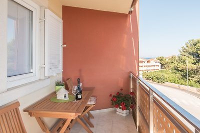 Apartment Bokan with Balcony