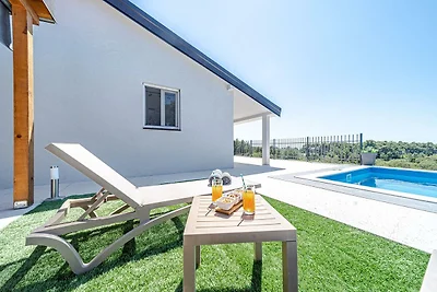 Lovely modern villa with private pool near Vela Luka