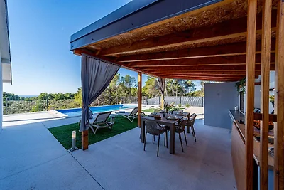 Lovely modern villa with private pool near Vela Luka