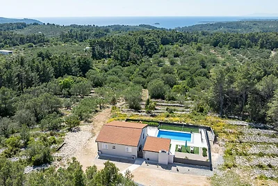 Lovely modern villa with private pool near Vela Luka