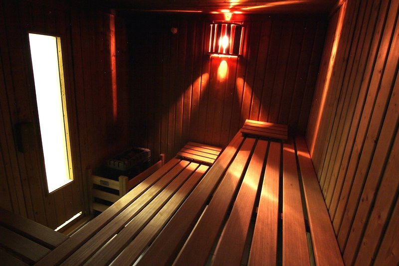Sauna van de residentie Albatros