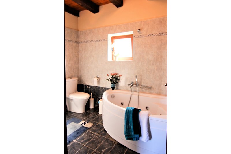 Our Zacuzzi in master bathroom!