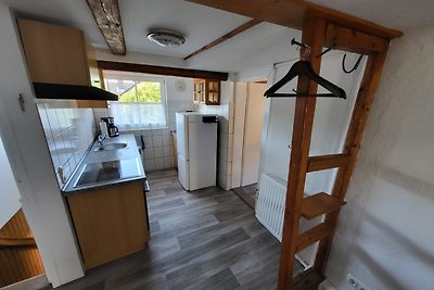 Ferienwohnung Wichtelhäuschen 2 in Bad Harzburg. Kamin und 1.200qm Garten