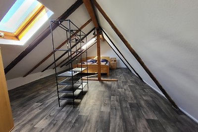 Ferienwohnung Wichtelhäuschen 2 in Bad Harzburg. Kamin und 1.200qm Garten