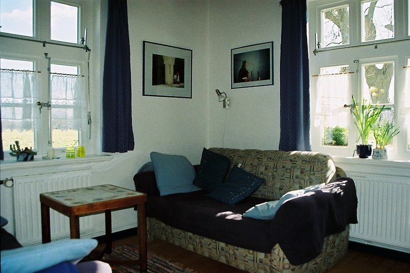 Wohnzimmer mit 2 Sofas