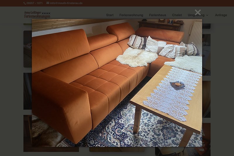 Couch „Lusen“ elektrisch verstellbar
