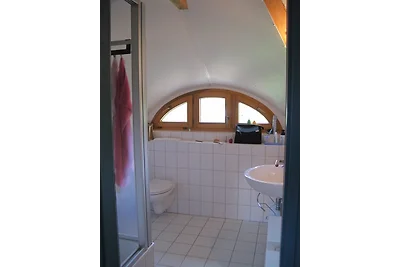 Casa con tetto di paglia Zempin, piano sottotetto