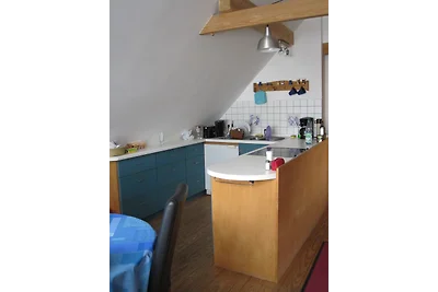 Casa con tetto di paglia Zempin, piano sottotetto
