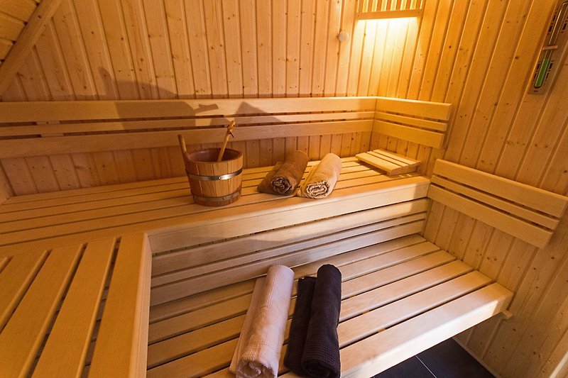 sauna spaziosa