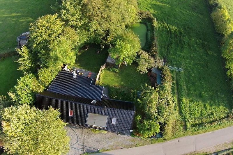 Holiday home from above