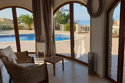 Villa Castello, Meer- und Bergblick