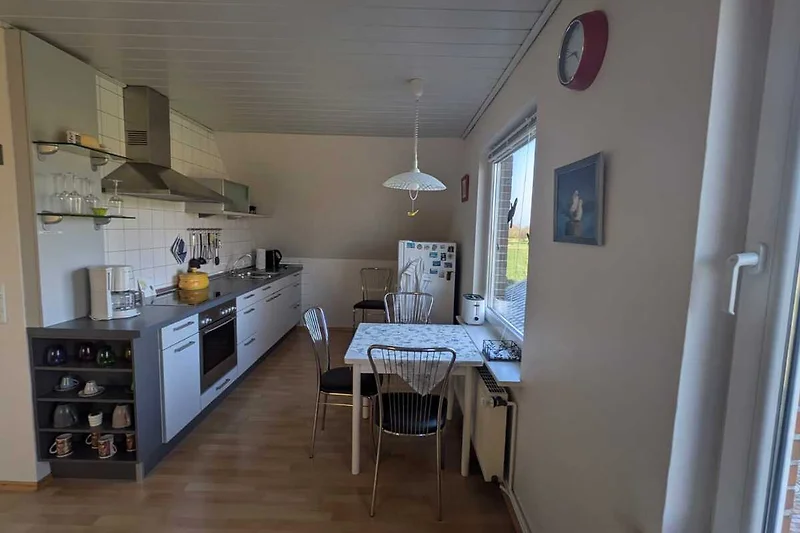 Ein schöner Blick in unsere offene Küche.