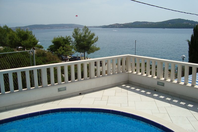 Blick von der Pool Terrasse