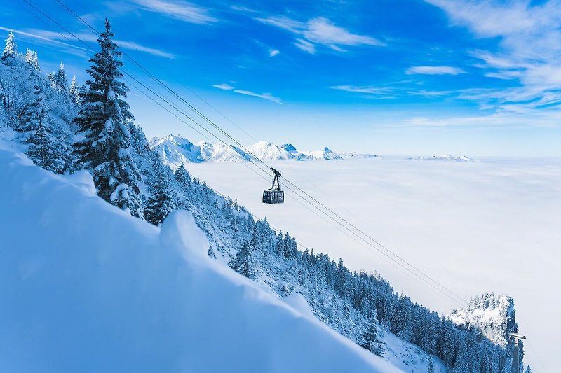 7 Bergbahnen - unzählige Lifte - ein echtes Skifahrerparadies