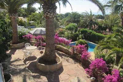 Ferienhaus, Meerblick, Pool, Garten