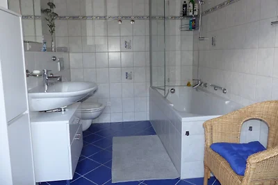 Haus am Fleesensee mit Ruderboot