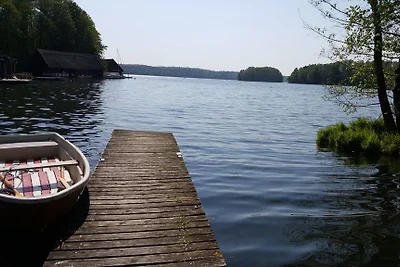 Haus am See -Anglerhaus #26 Schwarz