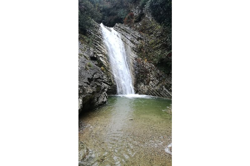 Tignale Wasserfall Wanderweg