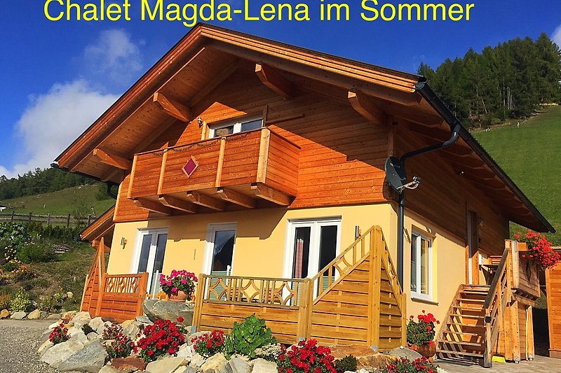 Chalet Magda-Lena auf 1600m Höhe,sonnige Lage mit herrlichen Bergblick