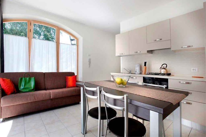 Wohnküche mit Sitz/Essecke
