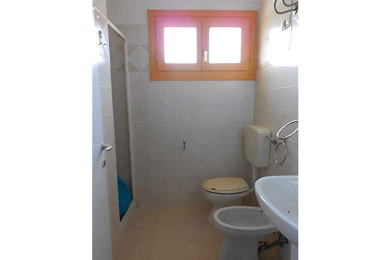 Badkamer met douche/WC