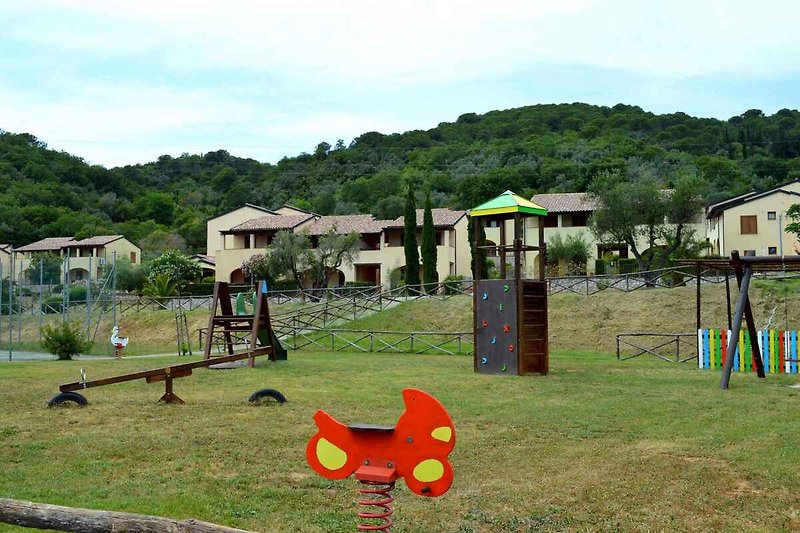Kinderspeelplaats in het areaal