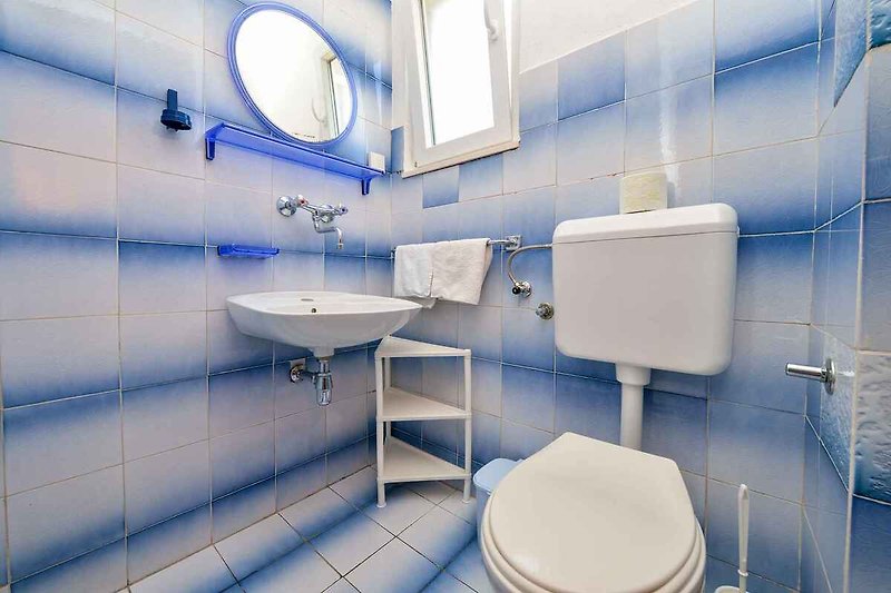 Prysznic/WC - przykład zakwaterowania