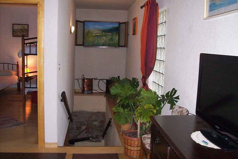 Pokój mieszkalno-sypialny na piętrze
