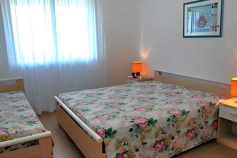 lit double (exemple de logement)